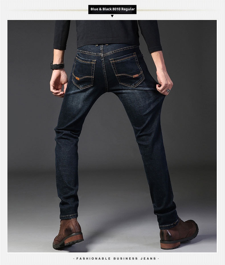 Jeans fins d'été pour garçon, fabricant en gros, vêtements de travail, taille haute, coupe droite, décontractés, longs, résistants et anti-salissures._voghion.com