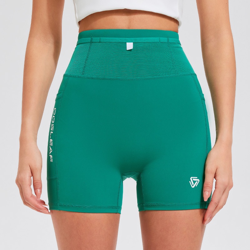 Pantaloni sportivi da corsa e maratona unisex con coulisse e tasche a vita alta, a compressione, per ragazzo_voghion.com