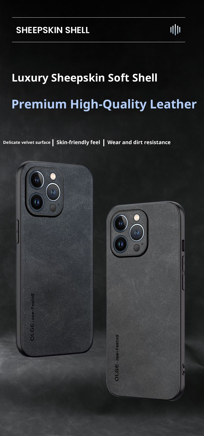 TechGlobe 14 Max Handyhülle, 13 Herren-Handyhülle aus Schafsleder mit Rundumschutz und Fallschutz, 12 Sense Business Handyhülle, 15 Pro Handyhülle für Damen_voghion.com