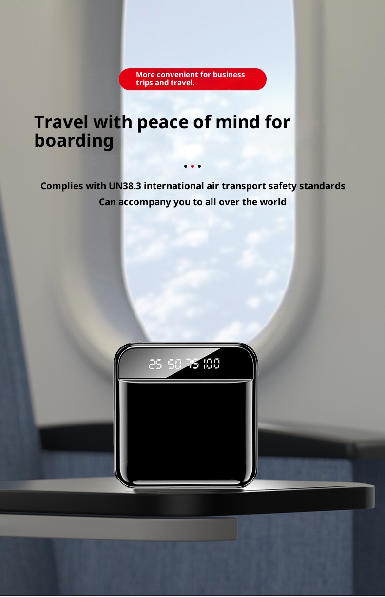 Techglobe Mini Bank 20000mAh Grande Capacité Compacte Portable Batterie Mobile Cadeau en Gros Motif Personnalisé 1_voghion.com