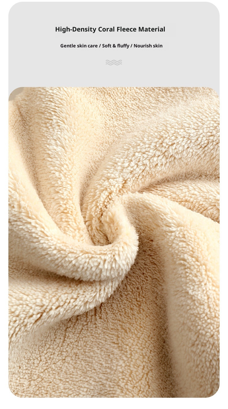 Lillian Neues hängendes, niedliches, stark saugfähiges, verdicktes, schnelltrocknendes Kinder-Katzen-Doppellagiges Handtuch (Großhandel)_voghion.com