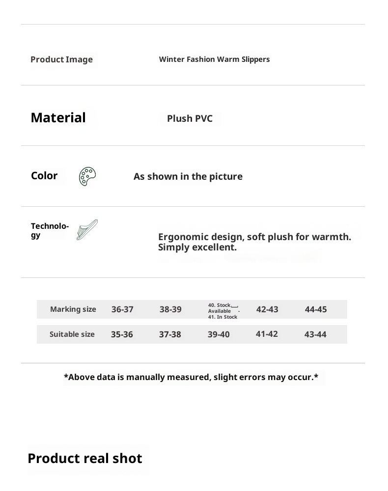 Zees Katoen met loopcomfort, dikke zool voor herfst en winter, dagelijks gebruik binnenshuis, antislip, warm, fleece voor thuisgebruik_voghion.com