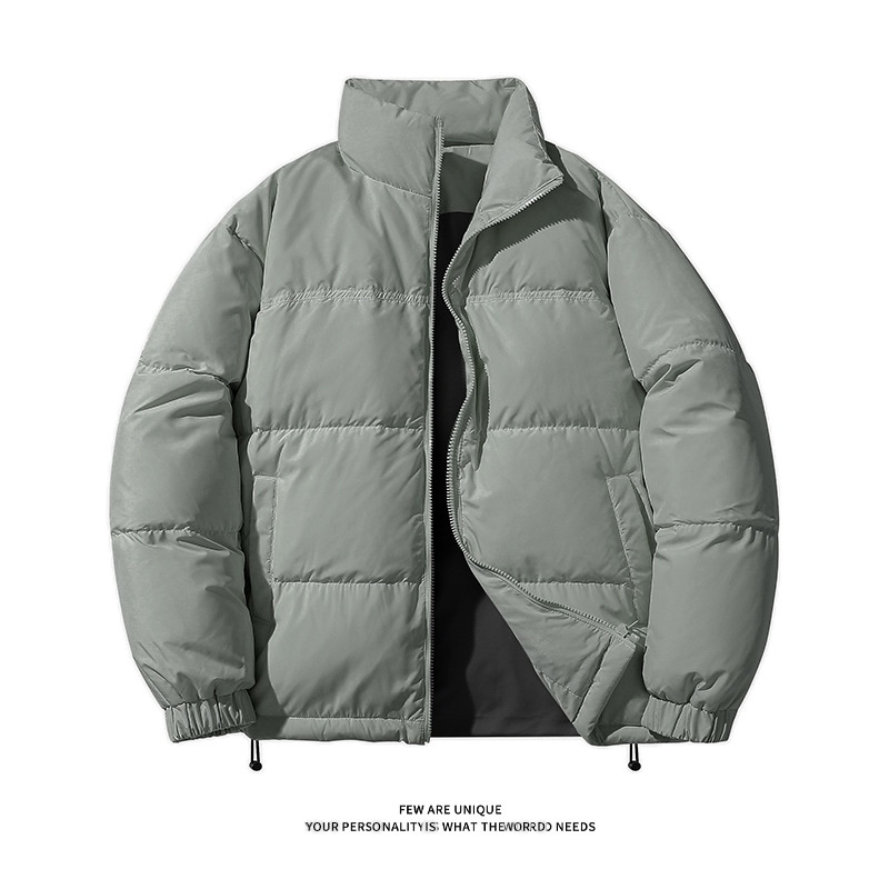 ActiveGo 2023 Winter Short Thickened Jacket Unisex White Duck Warm Top Casual Trendy Down Coat_voghion.com