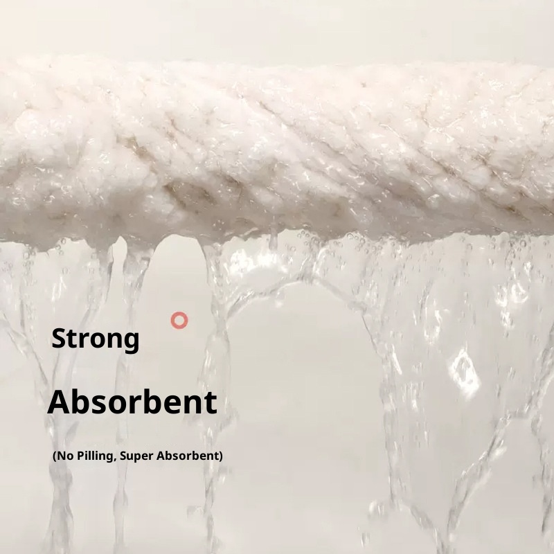 Lillian Cloud Grid Coral Fleece Small Hanging Thickened Bathroom Cute Baby Hand Towel Absorbent Quick-Dry_voghion.com