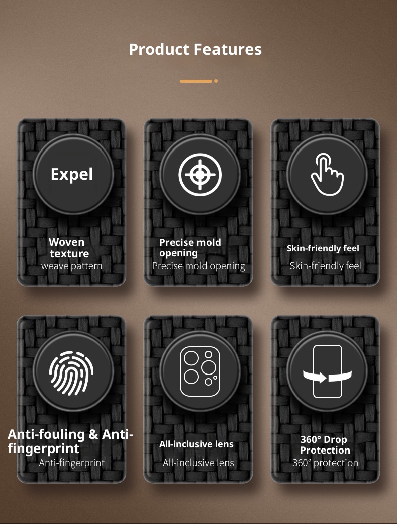 TechGlobe Wholesale Compatible With 16 Phone Case Stand Slot Multi-Functional Tool Card Cutter IPhone Samsung In Stock_voghion.com