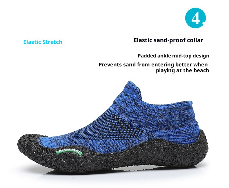Outdoor Yoga Men And Women, Adult Water Trekking Shoes, Non-Slip Breathable Multi-Functional Wading Shoes For Beach_voghion.com