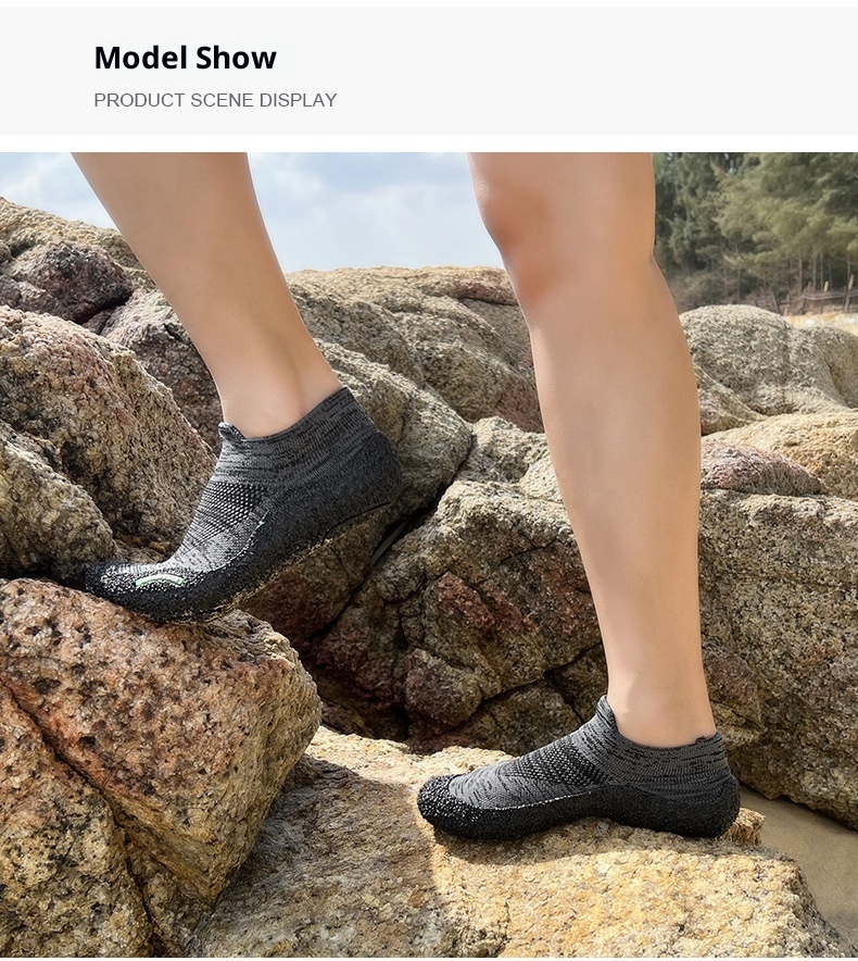 Outdoor Yoga Men And Women, Adult Water Trekking Shoes, Non-Slip Breathable Multi-Functional Wading Shoes For Beach_voghion.com