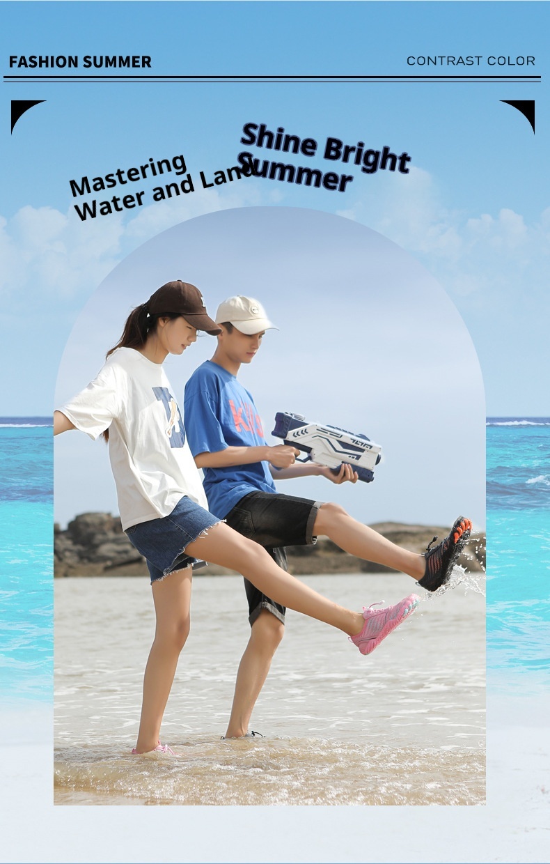 Strandschuhe für Damen, Wassersportschuhe für Herren, Eltern-Kind-Schuhe mit Schnittschutz für Rafting, Flusswanderungen, Barfuß-Badeschuhe für Kinder_voghion.com