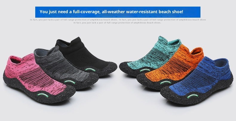 Outdoor Yoga Men And Women, Adult Water Trekking Shoes, Non-Slip Breathable Multi-Functional Wading Shoes For Beach_voghion.com