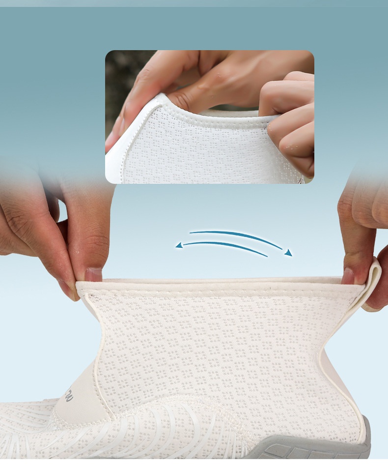 High-top Diving Boots Men Women, Cut-resistant, Quick-drying, Water Trekking Shoes, Non-slip, Sandproof, Suitable For_voghion.com