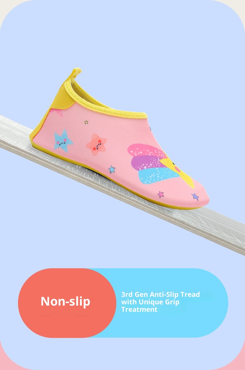 Outdoor 2022 Soft Sole Children's Water Beach Stream Trekking Swimming Barefoot Shoes_voghion.com