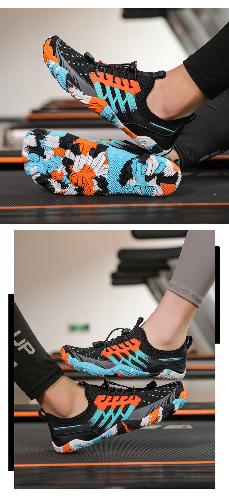 Water And Land Dual-use Skin-friendly Stream Indoor Jump Rope Jumping Exercise Yoga Barefoot Swimming Shoes Beach_voghion.com