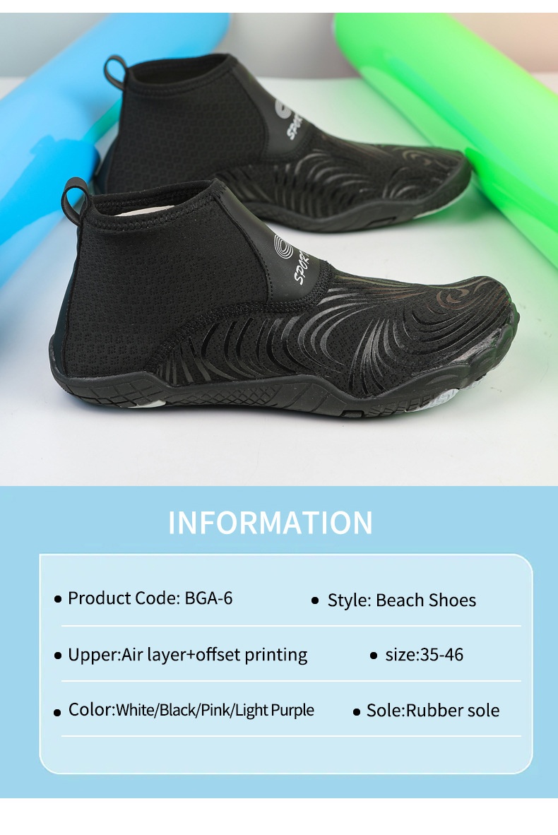 High-top Diving Boots Men Women, Cut-resistant, Quick-drying, Water Trekking Shoes, Non-slip, Sandproof, Suitable For_voghion.com