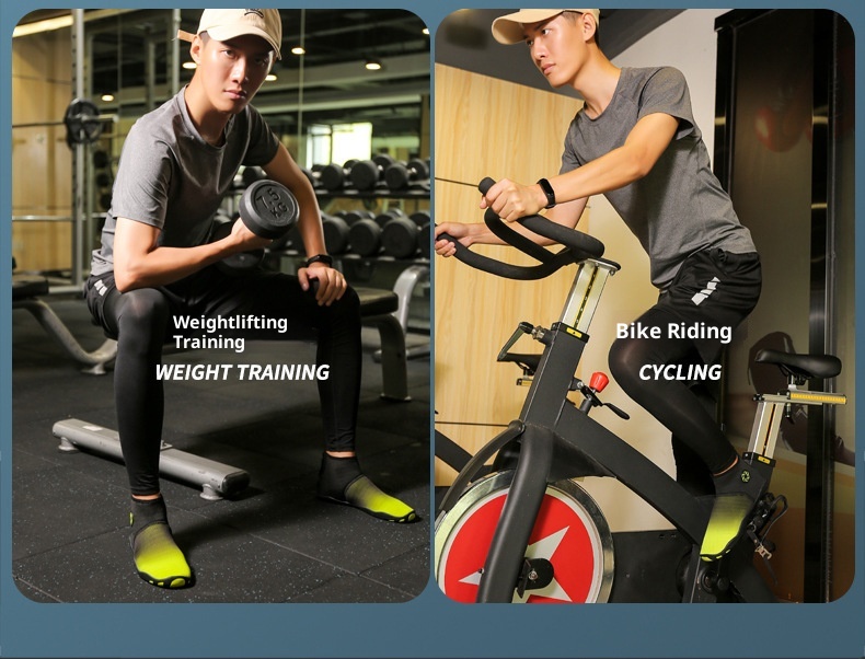 Chaussures de fitness montantes respirantes pour la plage, la natation, la course à pied et l'intérieur, idéales pour les activités aquatiques en extérieur (modèle 2023) pour hommes et femmes._voghion.com