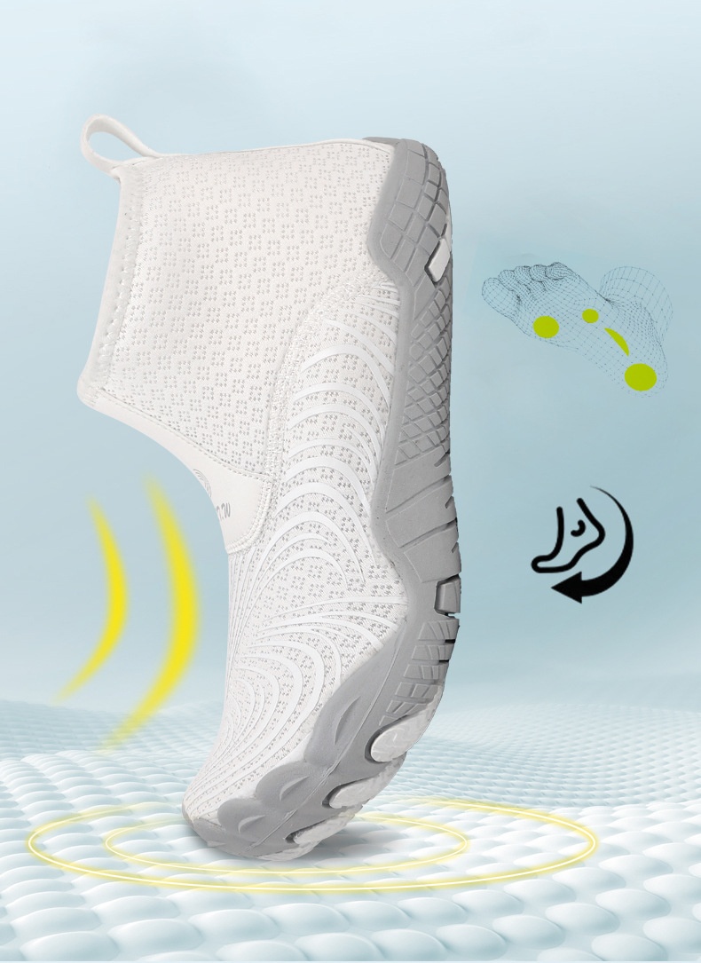 High-top Diving Boots Men Women, Cut-resistant, Quick-drying, Water Trekking Shoes, Non-slip, Sandproof, Suitable For_voghion.com