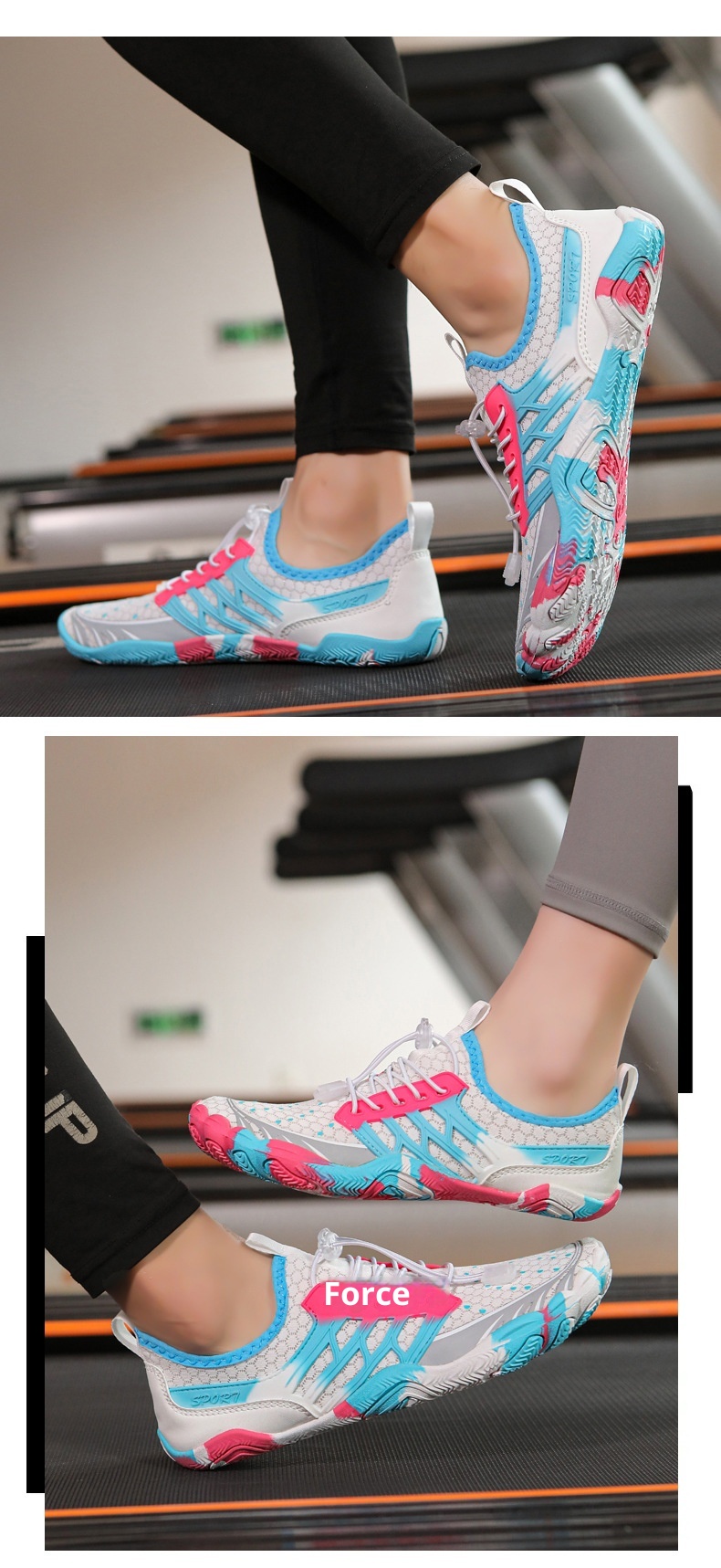 Water And Land Dual-use Skin-friendly Stream Indoor Jump Rope Jumping Exercise Yoga Barefoot Swimming Shoes Beach_voghion.com