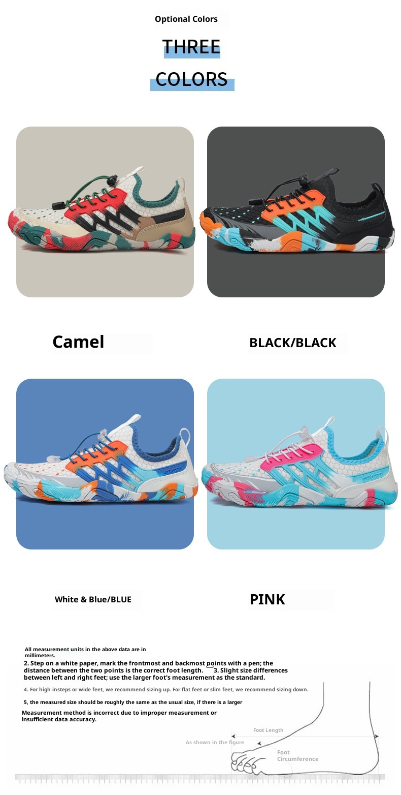 Water And Land Dual-use Skin-friendly Stream Indoor Jump Rope Jumping Exercise Yoga Barefoot Swimming Shoes Beach_voghion.com