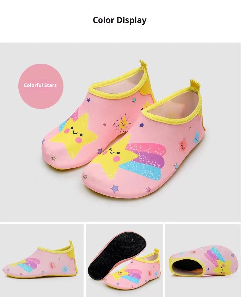 Outdoor 2022 Soft Sole Children's Water Beach Stream Trekking Swimming Barefoot Shoes_voghion.com