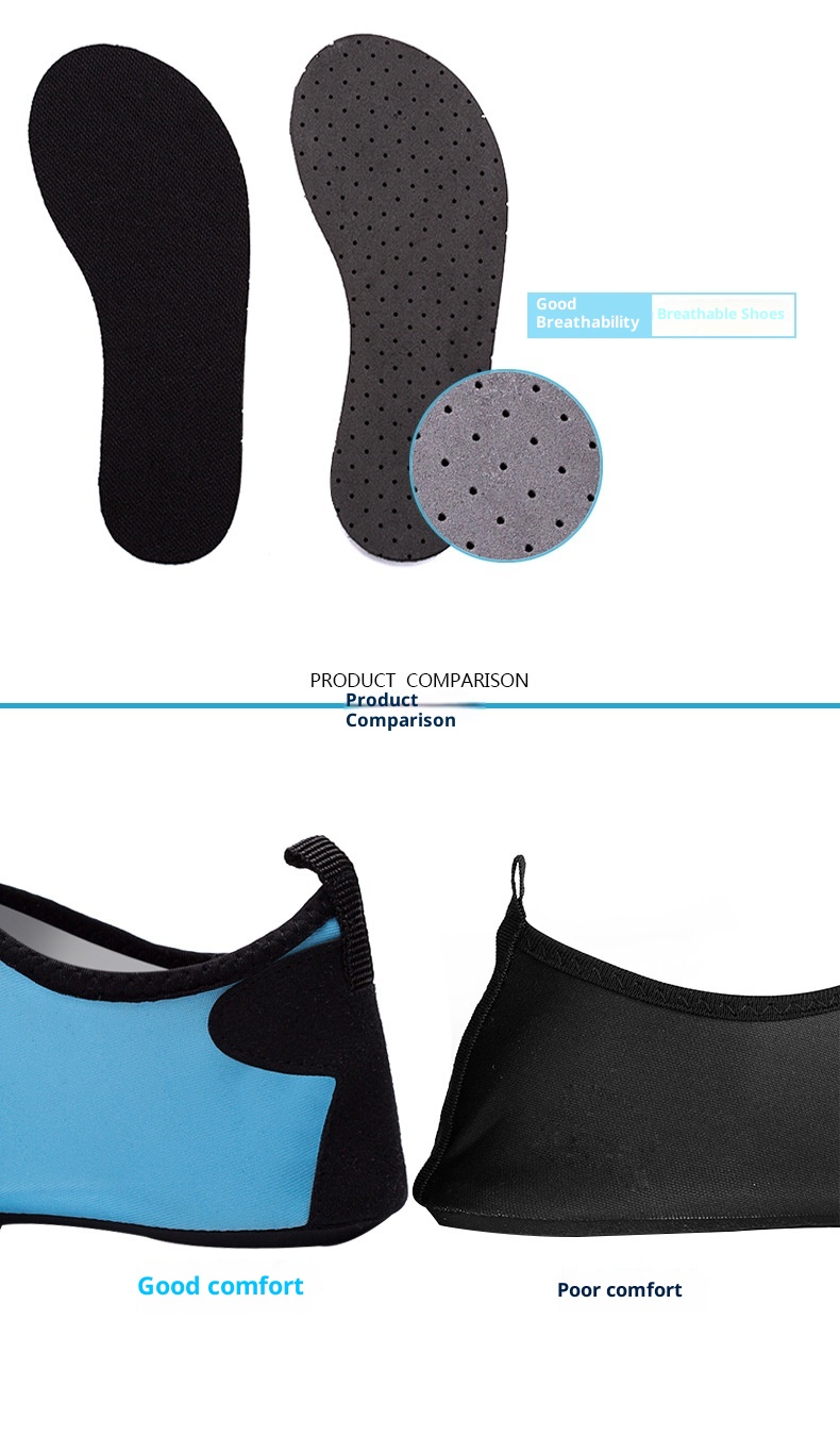 Outdoor 2022 Soft Sole Children's Water Beach Stream Trekking Swimming Barefoot Shoes_voghion.com