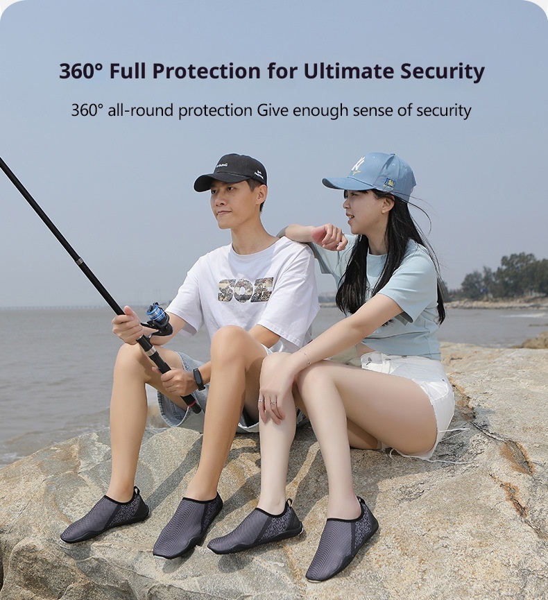 2023 Summer New Outdoor Couple Swimming Creek Fitness Hiking Water Quick-Dry Beach Jump Rope Shoes_voghion.com