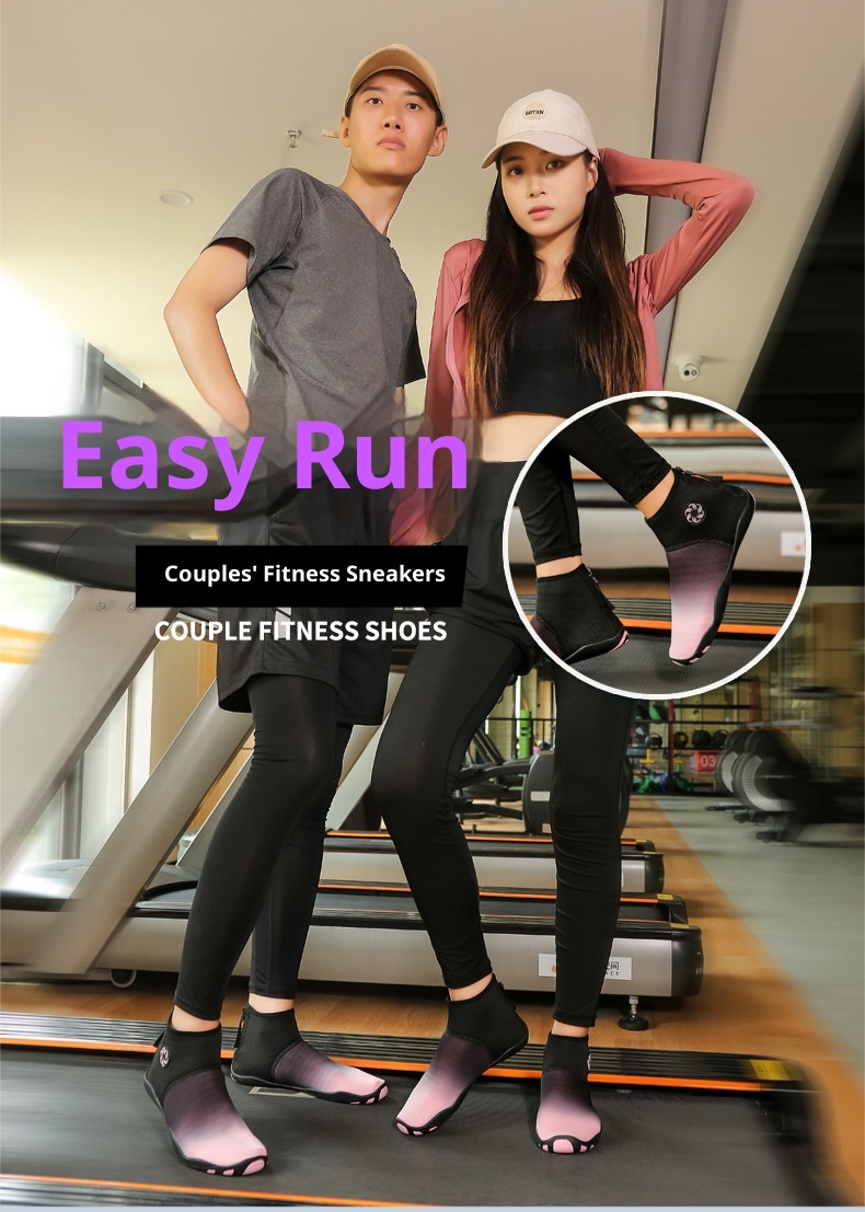 Chaussures de fitness montantes respirantes pour la plage, la natation, la course à pied et l'intérieur, idéales pour les activités aquatiques en extérieur (modèle 2023) pour hommes et femmes._voghion.com