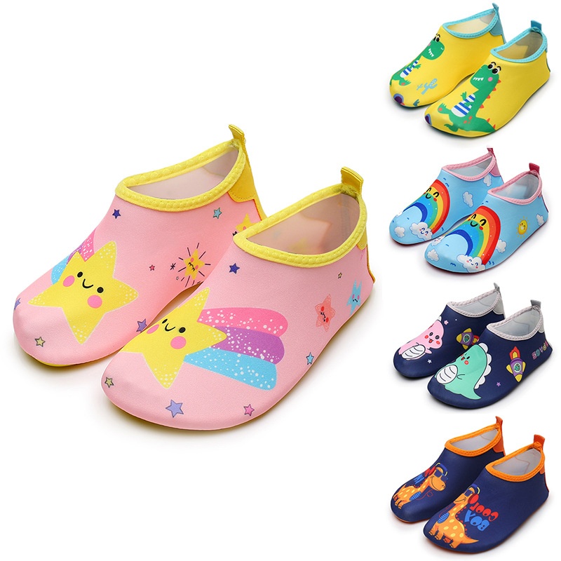Outdoor 2022 Soft Sole Children's Water Beach Stream Trekking Swimming Barefoot Shoes_voghion.com