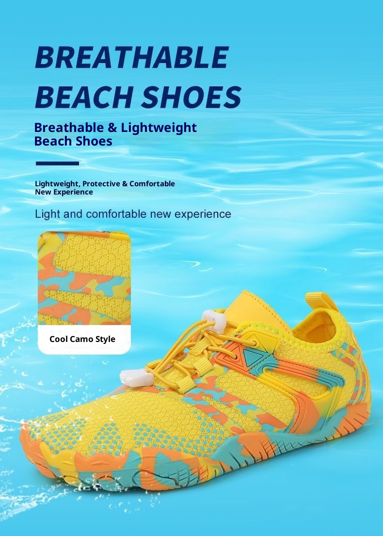 Scarpe da spiaggia per immersioni e attività all'aperto, resistenti ai tagli, per uomo e donna, a piedi nudi per escursionismo, alpinismo, pesca, ad asciugatura rapida_voghion.com