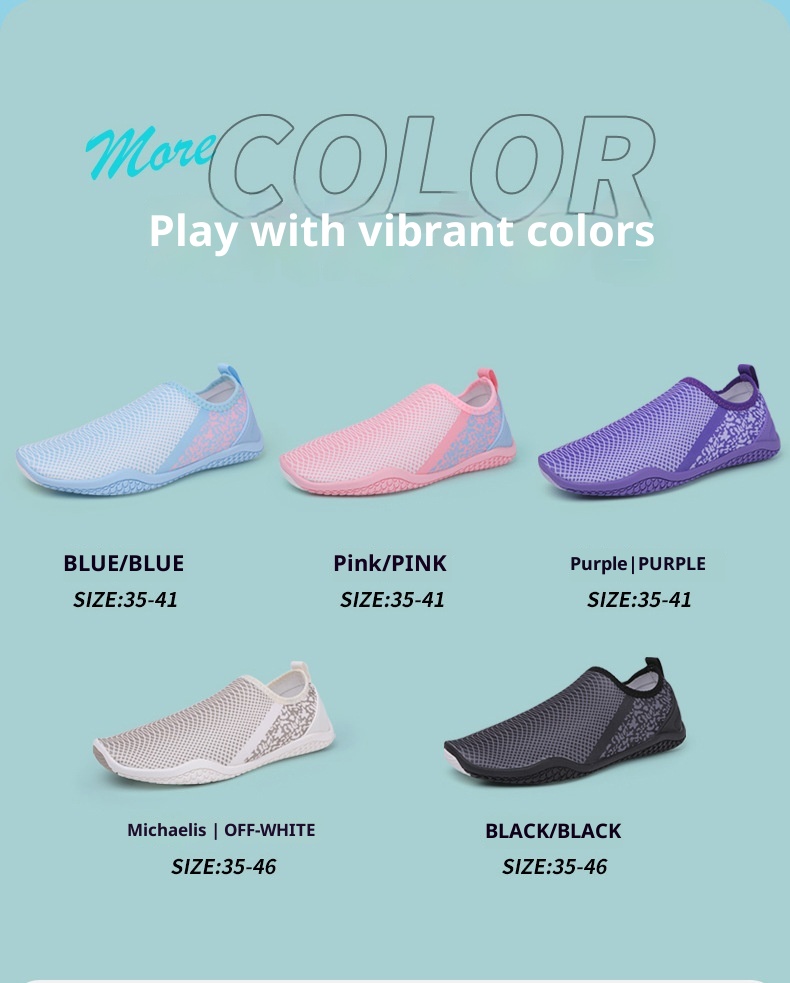 2023 Summer New Outdoor Couple Swimming Creek Fitness Hiking Water Quick-Dry Beach Jump Rope Shoes_voghion.com