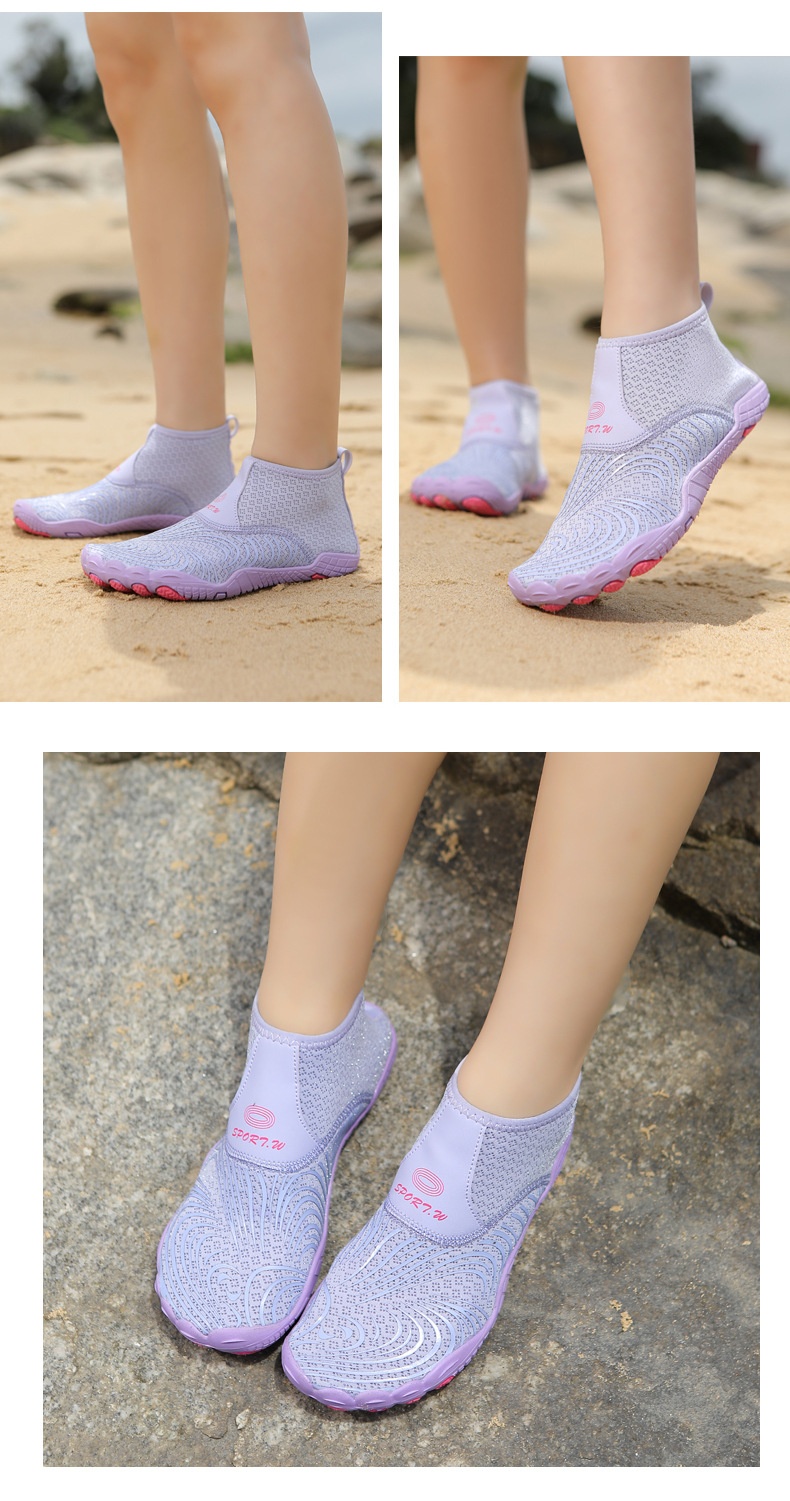 High-top Diving Boots Men Women, Cut-resistant, Quick-drying, Water Trekking Shoes, Non-slip, Sandproof, Suitable For_voghion.com