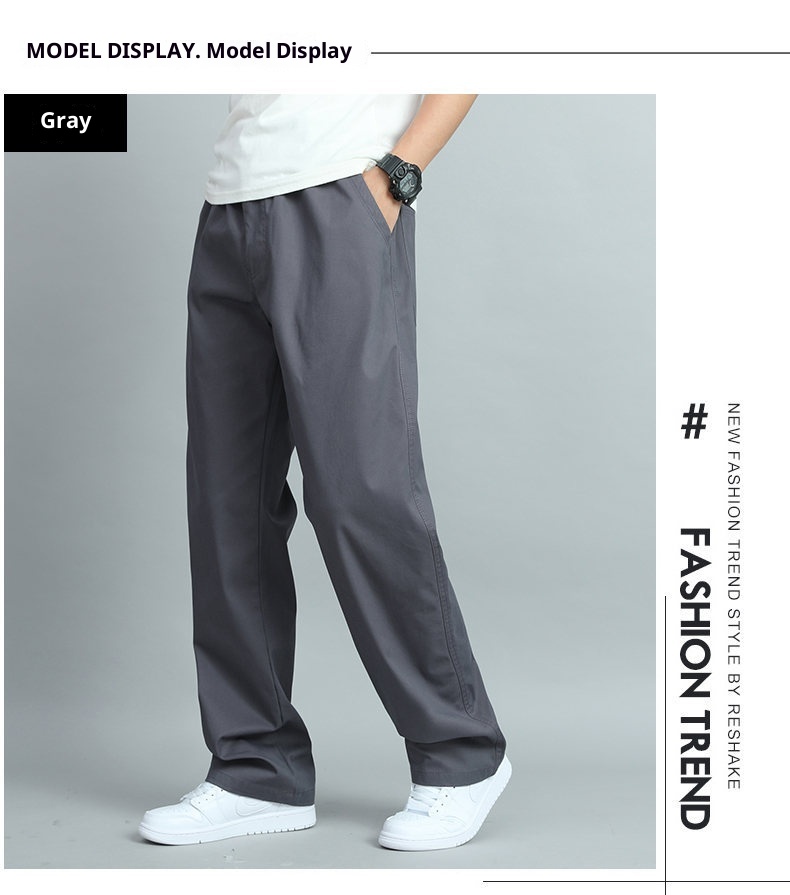 boy Cross-Border Foreign Trade Casual Spring Summer Autumn New Cotton Sports Cargo Suit Pants Men's Trousers_voghion.com