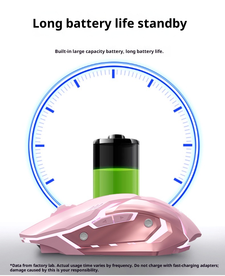 Techglobe Forerunner Gaming Mouse Wireless Silent Peripheral Mechanical Computer USB Wired Illuminated Office Wholesale_voghion.com