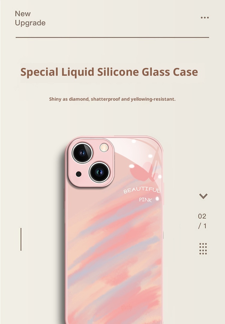 TechGlobe TechGlobe 15 Telefono Nuovo iPhone 14 Pro Popolare 13 Donna 11 Copertura completa X Liquid Glass XR Custodia protettiva_voghion.com