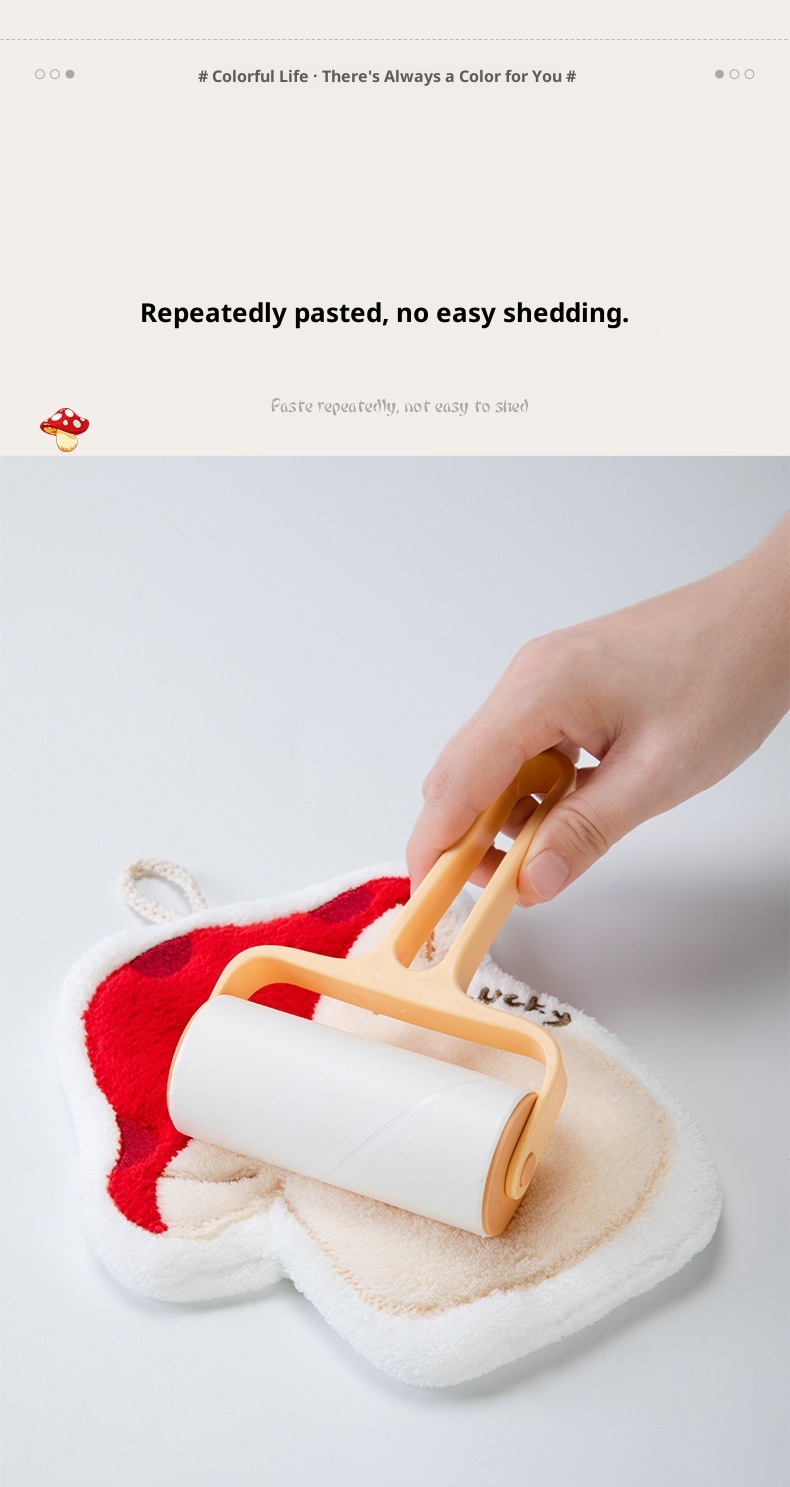 Lillian Cute Absorbent Hanging Plush Thickened Bathroom Handkerchief Hand Washing Small Square Towel Kitchen Cloth_voghion.com