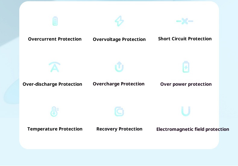 techglobe Cross-border Portable Compact Ultrathin Mini Fast Charging With Integrated Cable 20000mAh Large Capacity Mobile_voghion.com