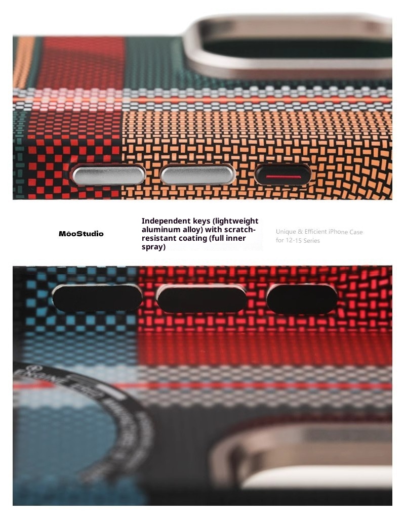 Capa TechGlobe compatível com iPhone 16 Pro Max, magnética, em Kevlar com textura de fibra de carbono, para iPhone 15, com toque suave e resistente a impactos._voghion.com