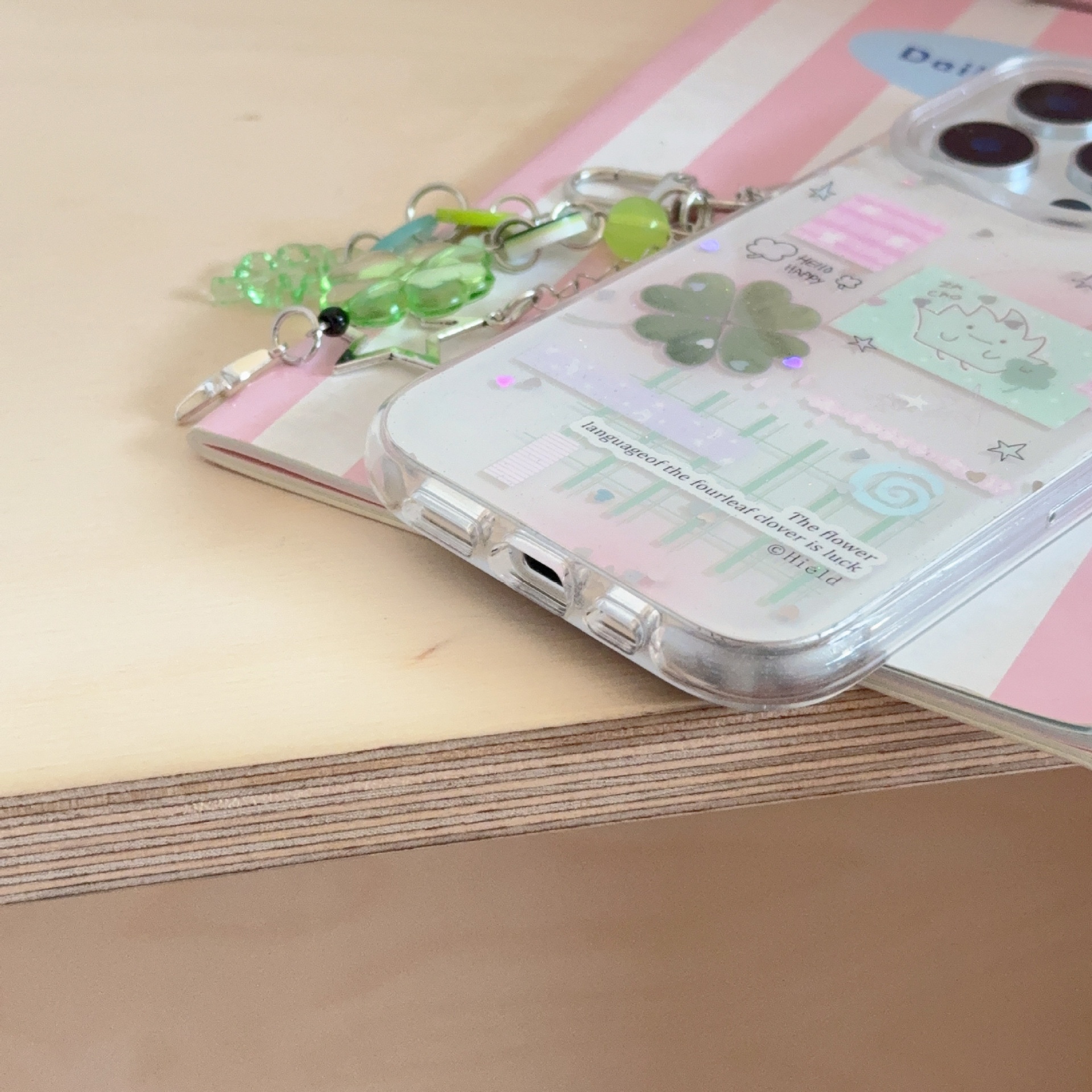 TechGlobe TechGlobe Ins Semplice Piccolo Cuore Quadrifoglio Compatibile con iPhone per Ragazze Custodia per Telefono 15 Pro Max 14/17 Personalizzata 16_voghion.com