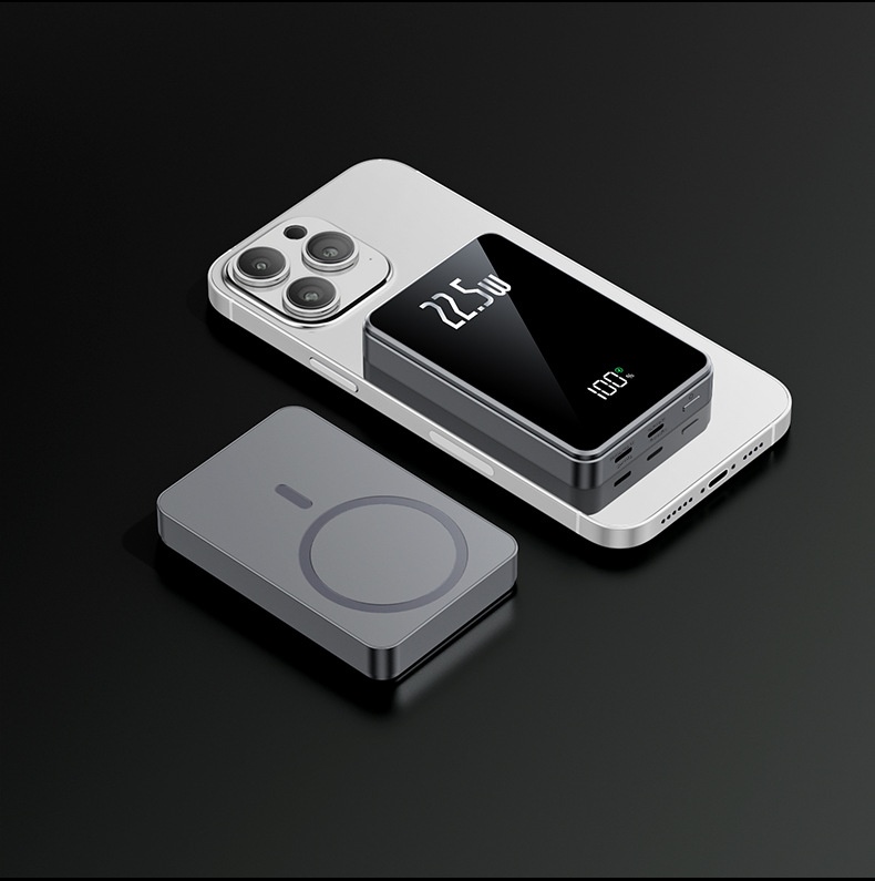 TechGlobe 22.5W Bank 20000mAh 10000 Mobile Power Fast Charging Digital Display Portable Wireless_voghion.com