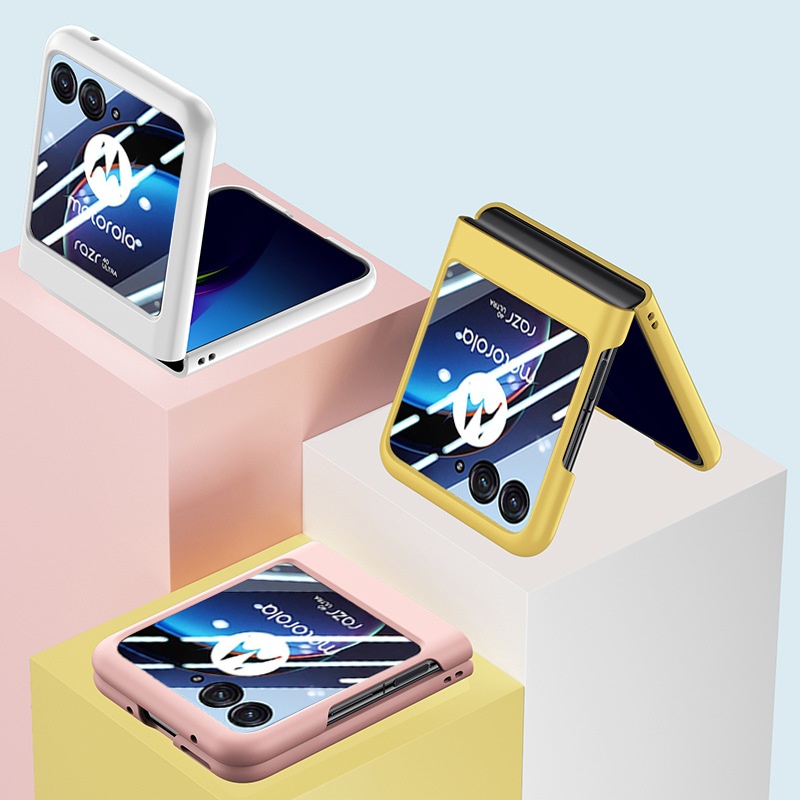 TechGlobe compatibile con Motorola Razr 60 Ultra Custodia e protezione per telefono con spray olio integrato Skin Feel Schermo pieghevole_voghion.com