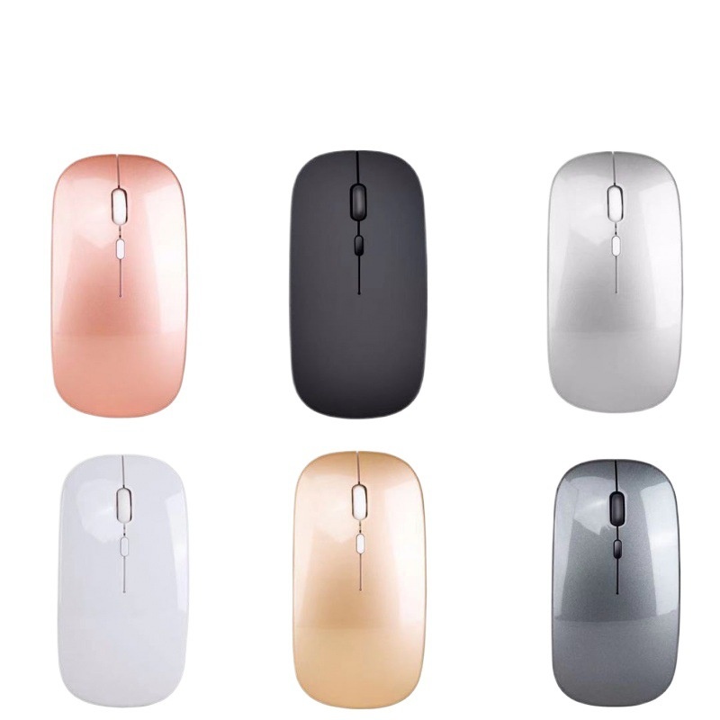 Souris sans fil silencieuse Techglobe Cross-Border, Bluetooth double mode, rechargeable et lumineuse, pour ordinateur portable ou de bureau._voghion.com