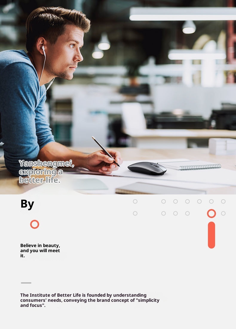 Techglobe Bluetooth Silent Rechargeable Dual-Mode Desktop Office Gaming Laptop Universal Wireless Mouse_voghion.com