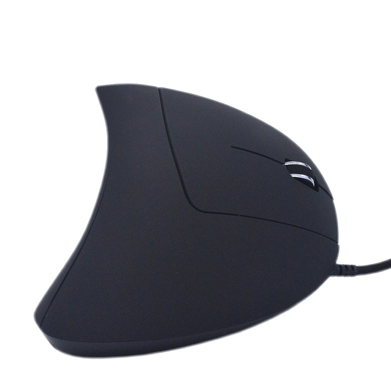 Techglobe New Optical Wired 5th Generation Luminous Matte Vertical Gaming Mouse With Wrist Rest For Men And Women Wholesale_voghion.com