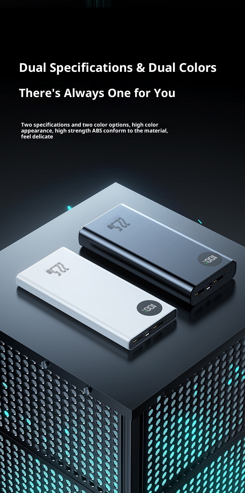 TechGlobe Cross-border 3C Certified Super Fast Charging Large Capacity 20000mAh Bank Manufacturer Wholesale Mobile Power_voghion.com