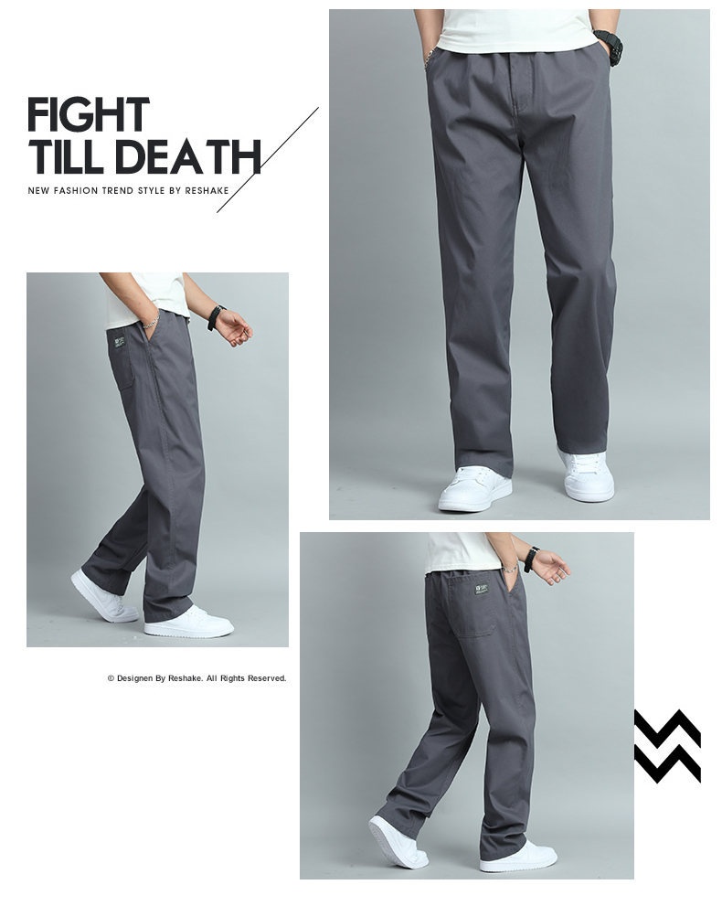 boy Cross-Border Foreign Trade Casual Spring Summer Autumn New Cotton Sports Cargo Suit Pants Men's Trousers_voghion.com