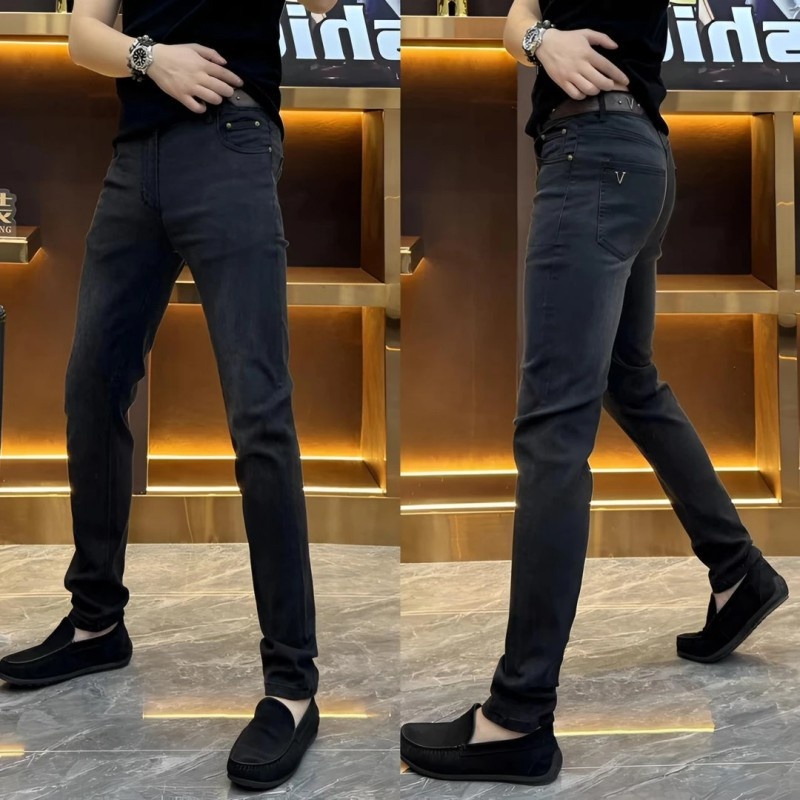 boy 853 Jeans skinny da uomo con cintura slim fit, versatili, alla moda e alla moda_voghion.com