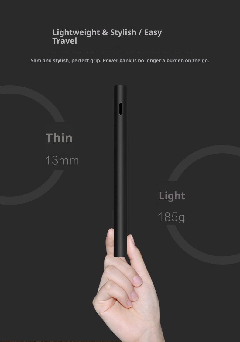 techglobe Neue 10000mAh 3-in-1 Powerbank mit kabellosem Ladegerät, ultradünn, Großhandel_voghion.com