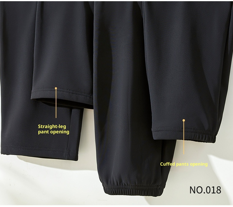 Pantaloni lunghi da uomo casual, sportivi, a vita alta, slim fit, con fodera in pile, unisex, antivento, autunno inverno 2025_voghion.com