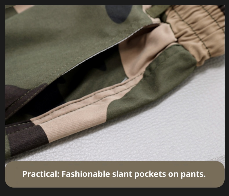 Pantaloni lunghi mimetici casual da uomo skinny, elastici, alla moda, multitasche, cargo, per esterni_voghion.com