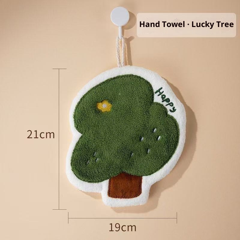 Lillian Hot Sling Cut Peluche Asciugamano Spesso Appeso Design Universale Per Bagno Cucina Super Assorbente E_voghion.com