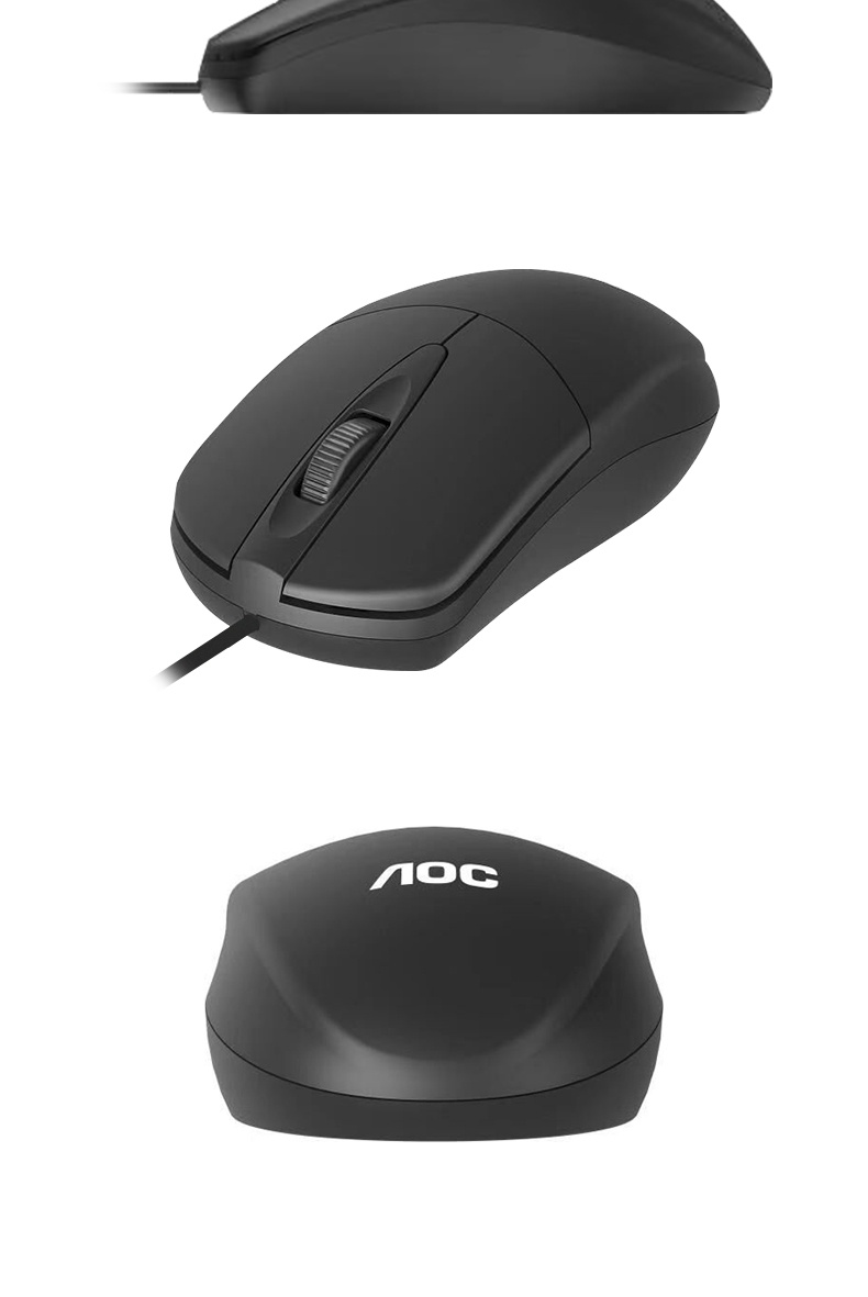 Techglobe AOC MS121 Wired USB Wholesale Home Office Business Laptop Desktop Computer Mouse Manufacturer_voghion.com