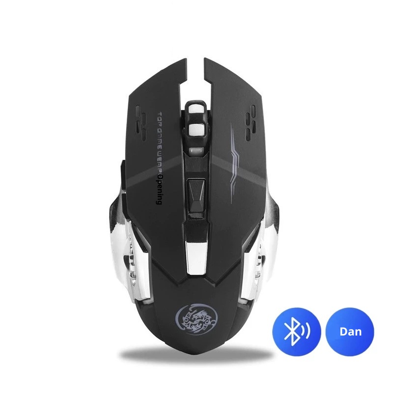 Techglobe Wireless Mouse Bluetooth Dual Mode Rechargeable E-Sports Game Silent Popular Cross-Border Dropshipping_voghion.com